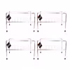 نظم دهنده کابینت و ارگنایزر ورسام مدل دو طبقه کد 02 بسته چهار عددی