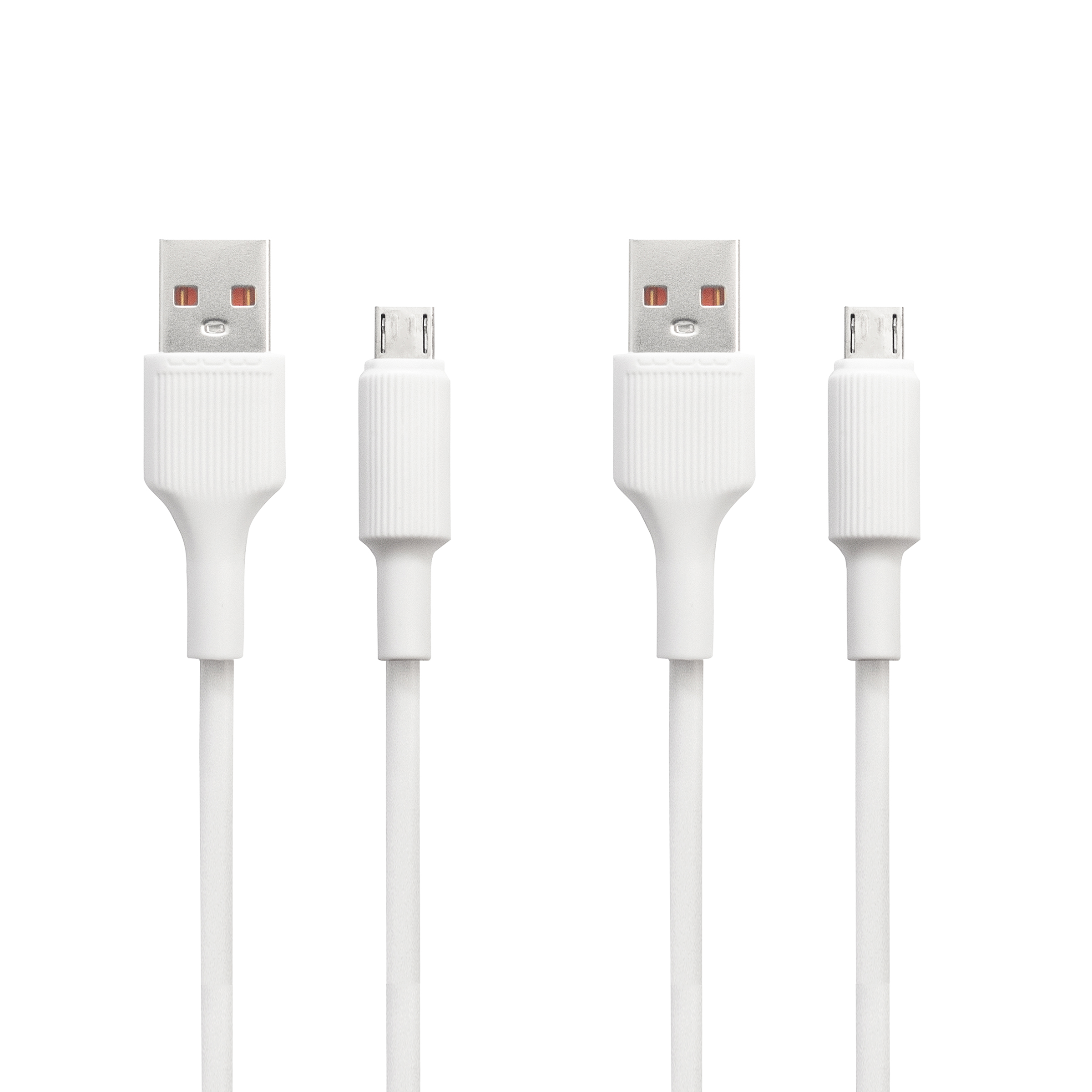  کابل تبدیل USB به microUSB دبلیو یو دبلیو مدل x118 طول 1 متر بسته 2 عددی