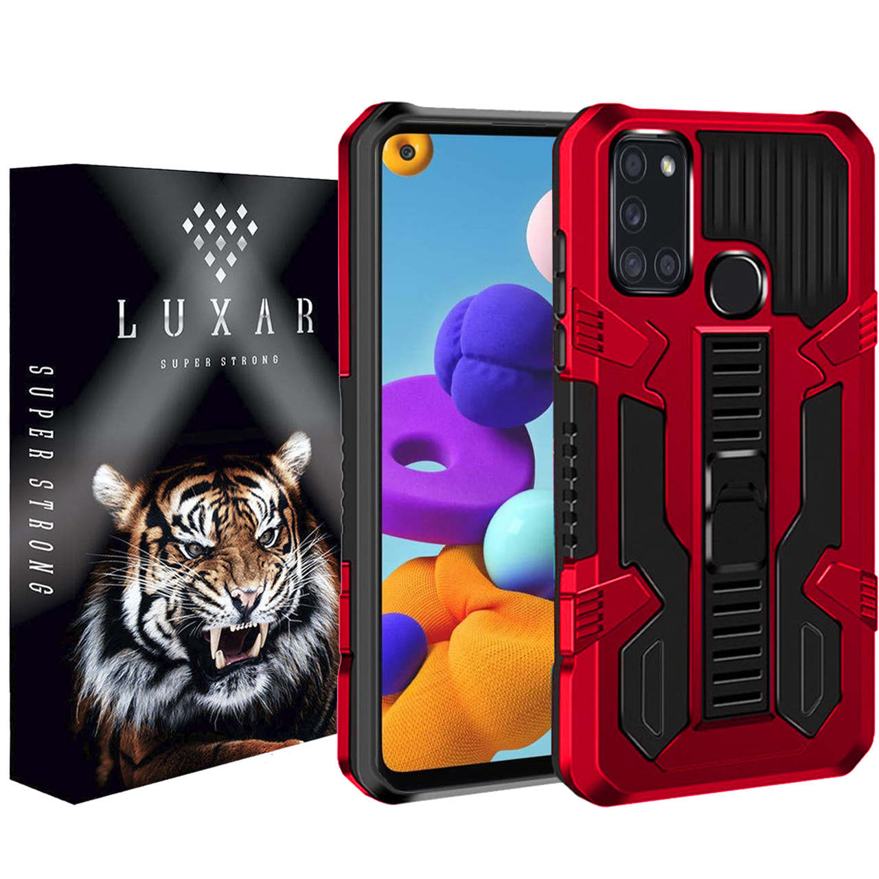 کاور لوکسار مدل kikstand-100 مناسب برای گوشی موبایل سامسونگ Galaxy A31