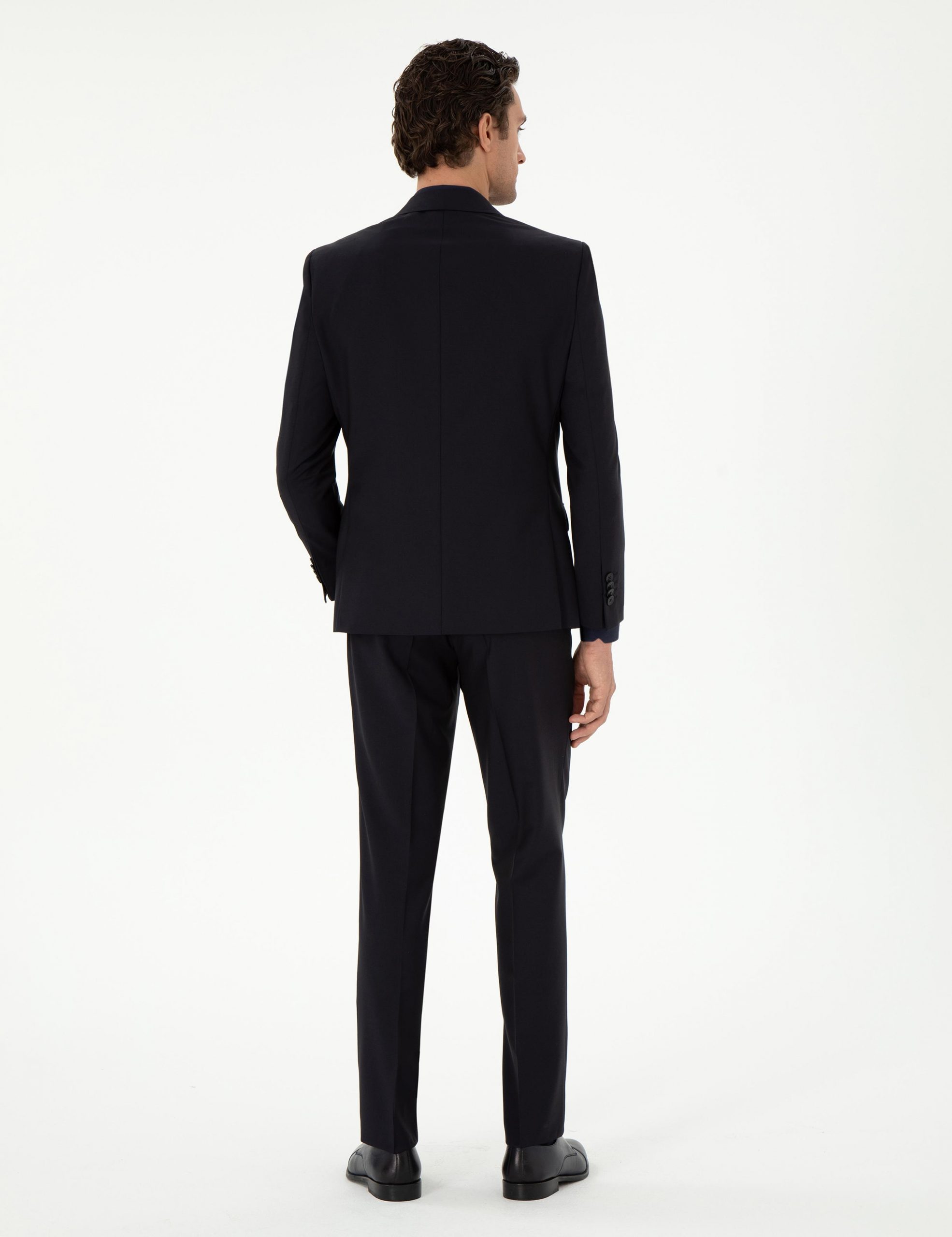 کت و شلوار مردانه سرمه ای کاشارل