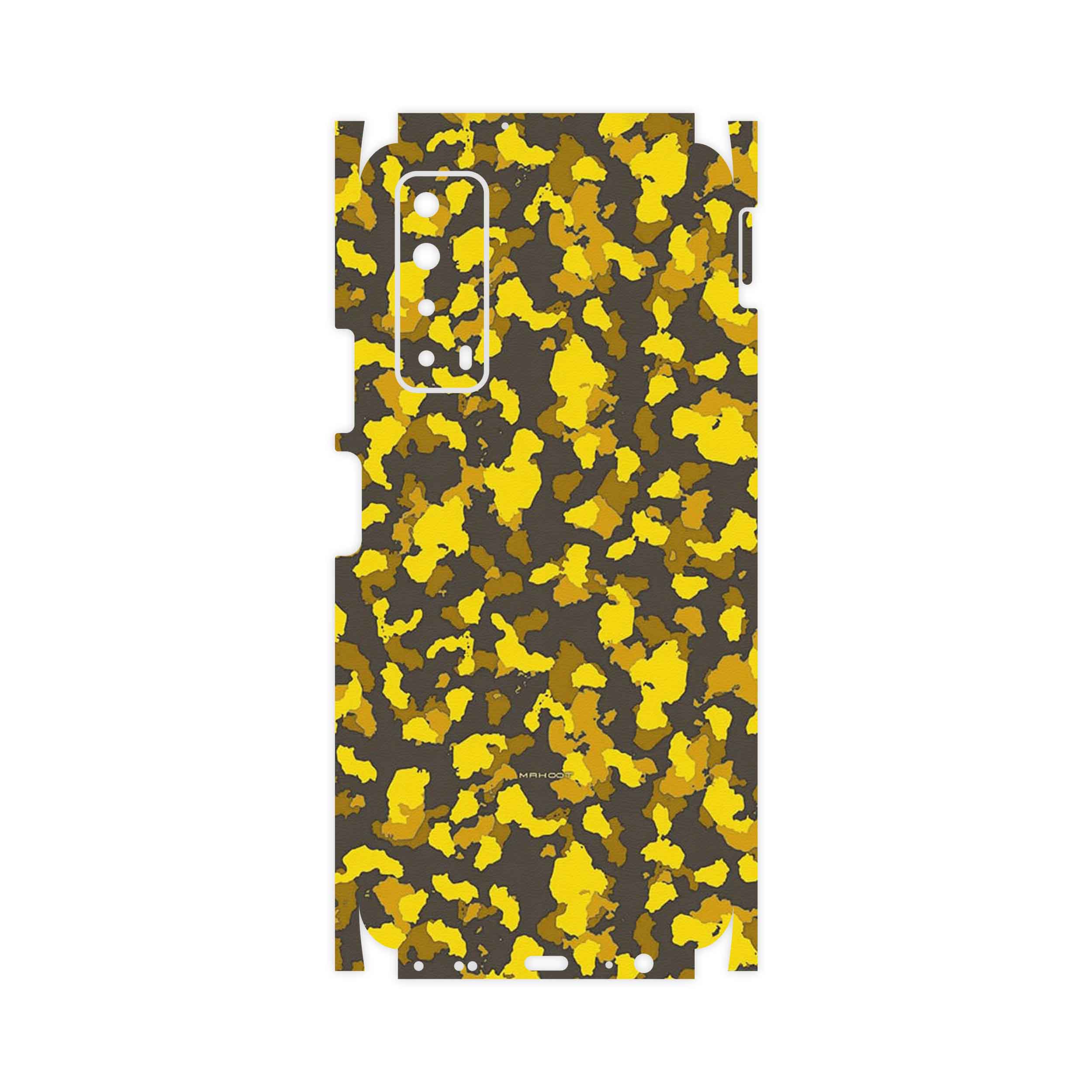 برچسب پوششی ماهوت مدل Yellow Infantry Army-FullSkin مناسب برای گوشی موبایل هوآوی Y7a