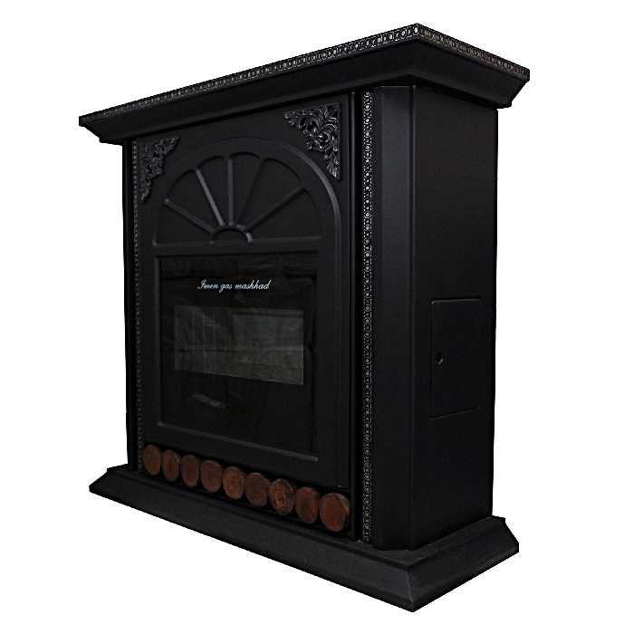 بخاری ایمن گاز مدل شارین طرح کلبه ای