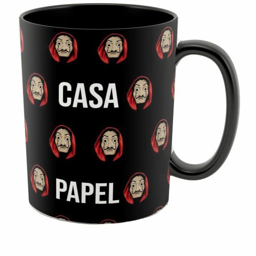 ماگ سرامیکی طرح خانه کاغذی کد605