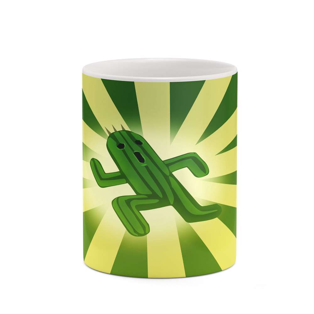 ماگ کاکتی طرح نقاشی کارتونی مدل mgh18711