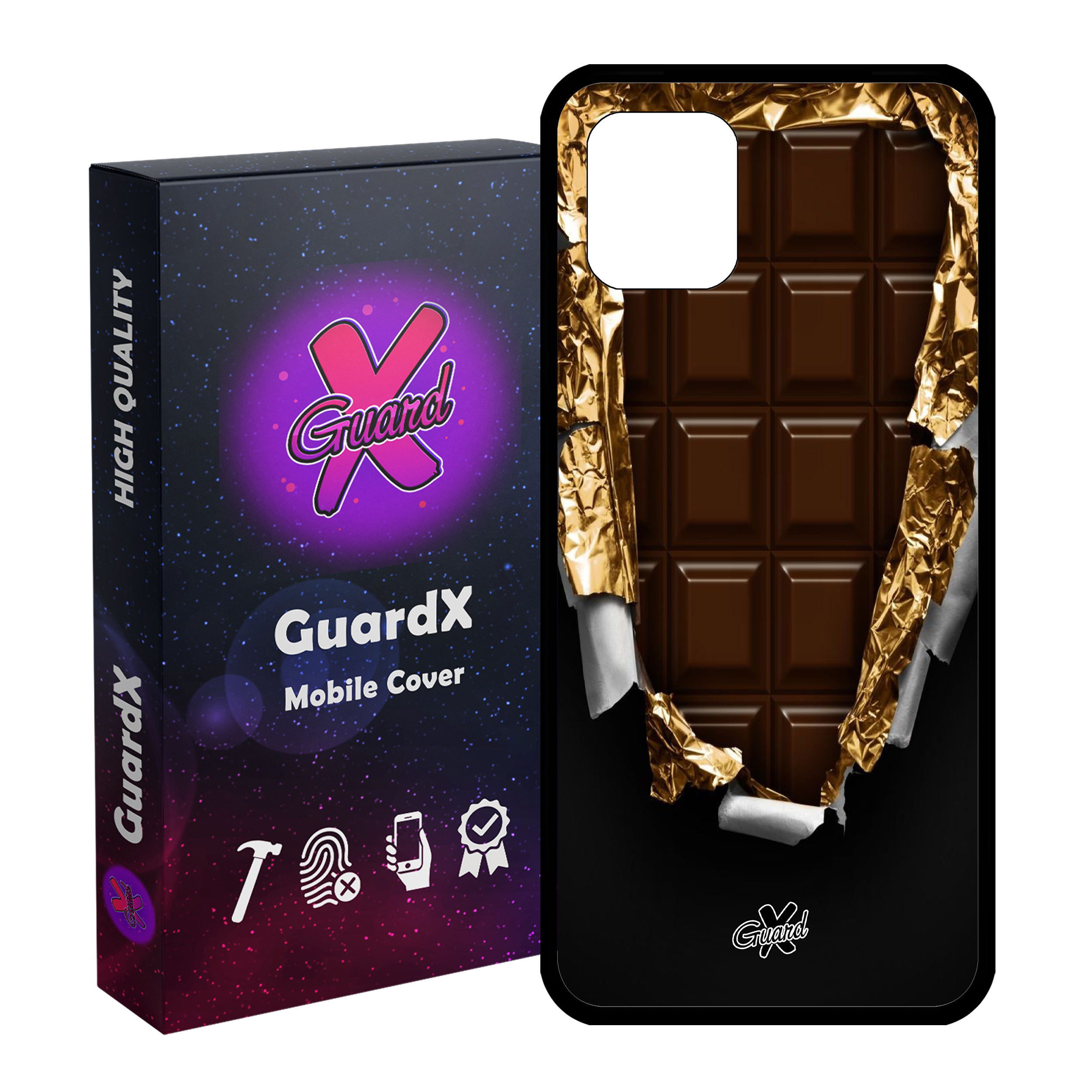 کاور گارد ایکس طرح Chocolate مدل Glass10061 مناسب برای گوشی موبایل سامسونگ Galaxy Note 10 Lite