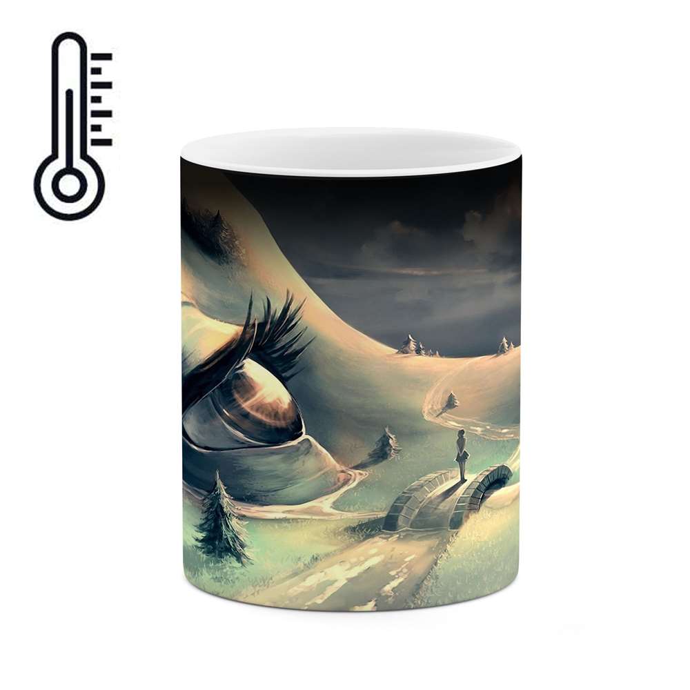 ماگ حرارتی کاکتی طرح انیمه مدل mgh17583