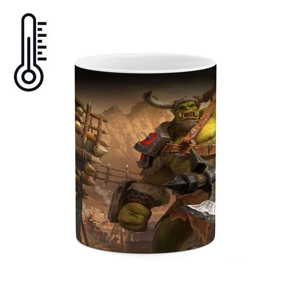 ماگ حرارتی کاکتی طرح فانتزی مدل mgh17663