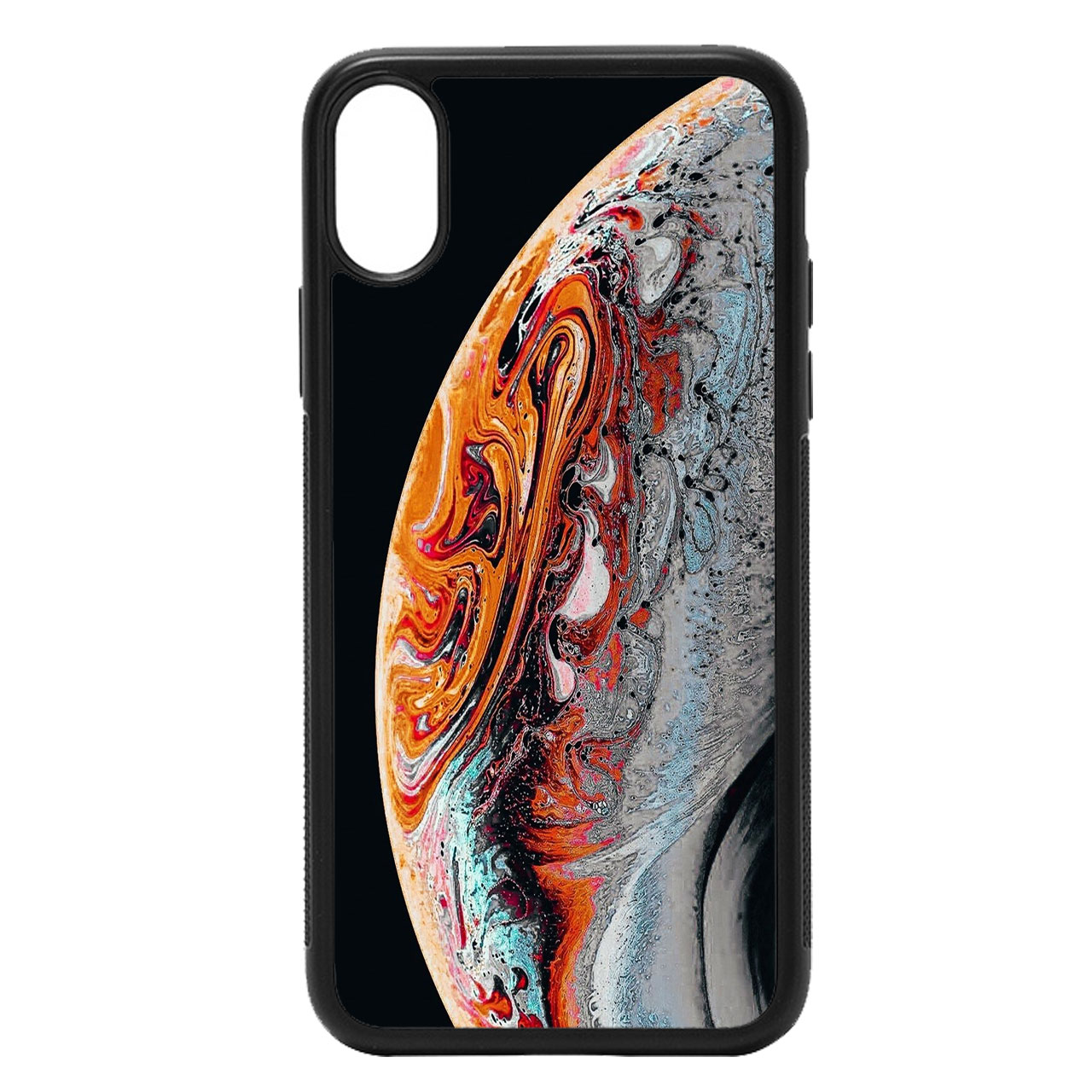 کاور طرح زمین کد 11050646 مناسب برای گوشی موبایل اپل iphone xs max