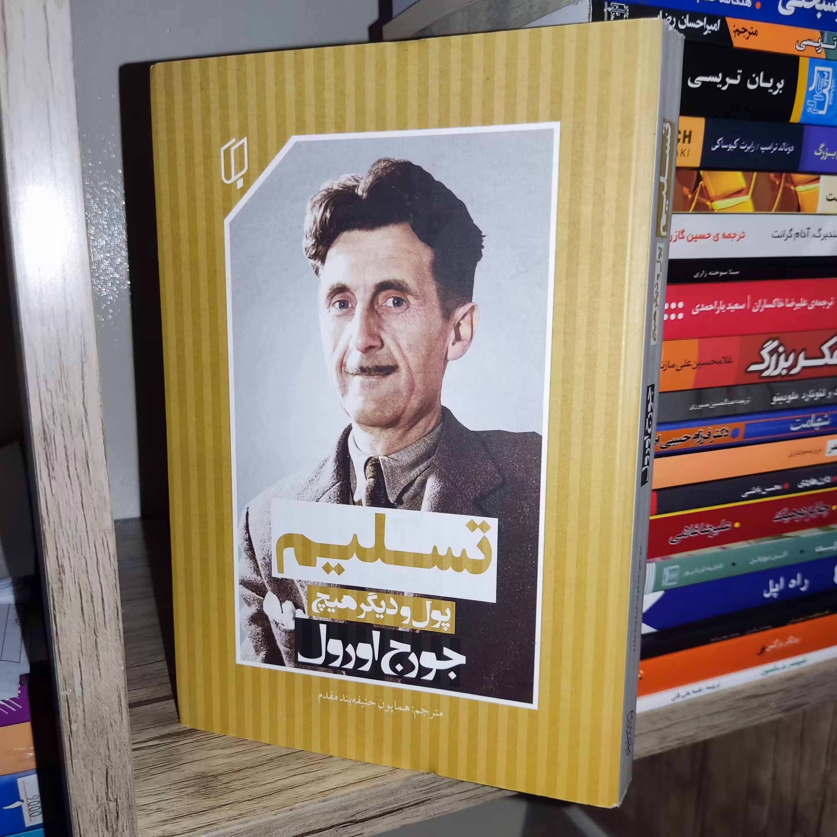 کتاب تسلیم پول و دیگر هیچ اثر جورج اورول - نشر باران خرد