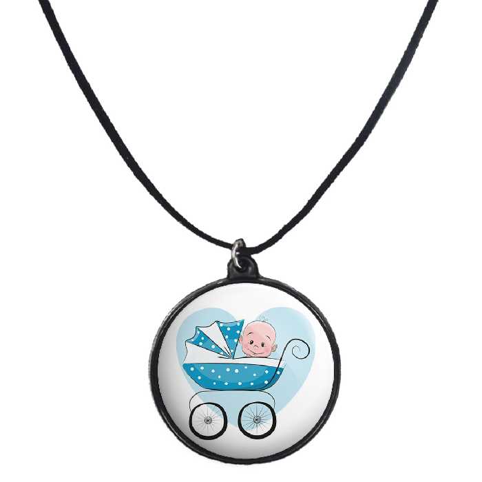 گردنبند پرمانه طرح cute کد pmb.26835 مدل دو طرفه