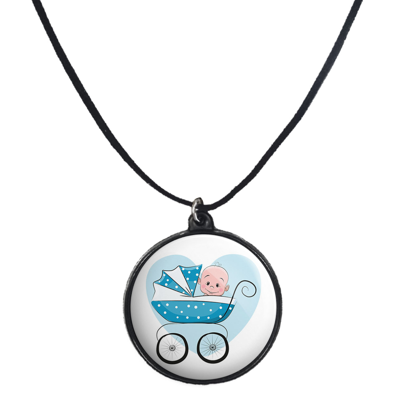 گردنبند پرمانه طرح cute کد pmb.26835 مدل دو طرفه