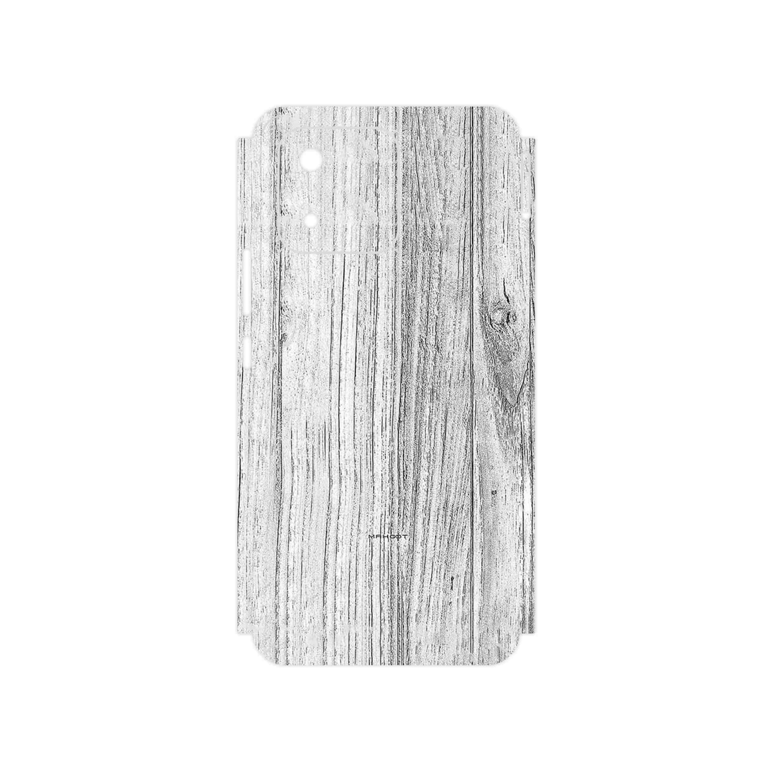 برچسب پوششی ماهوت مدل White_Wood مناسب برای گوشی موبایل آنر X5