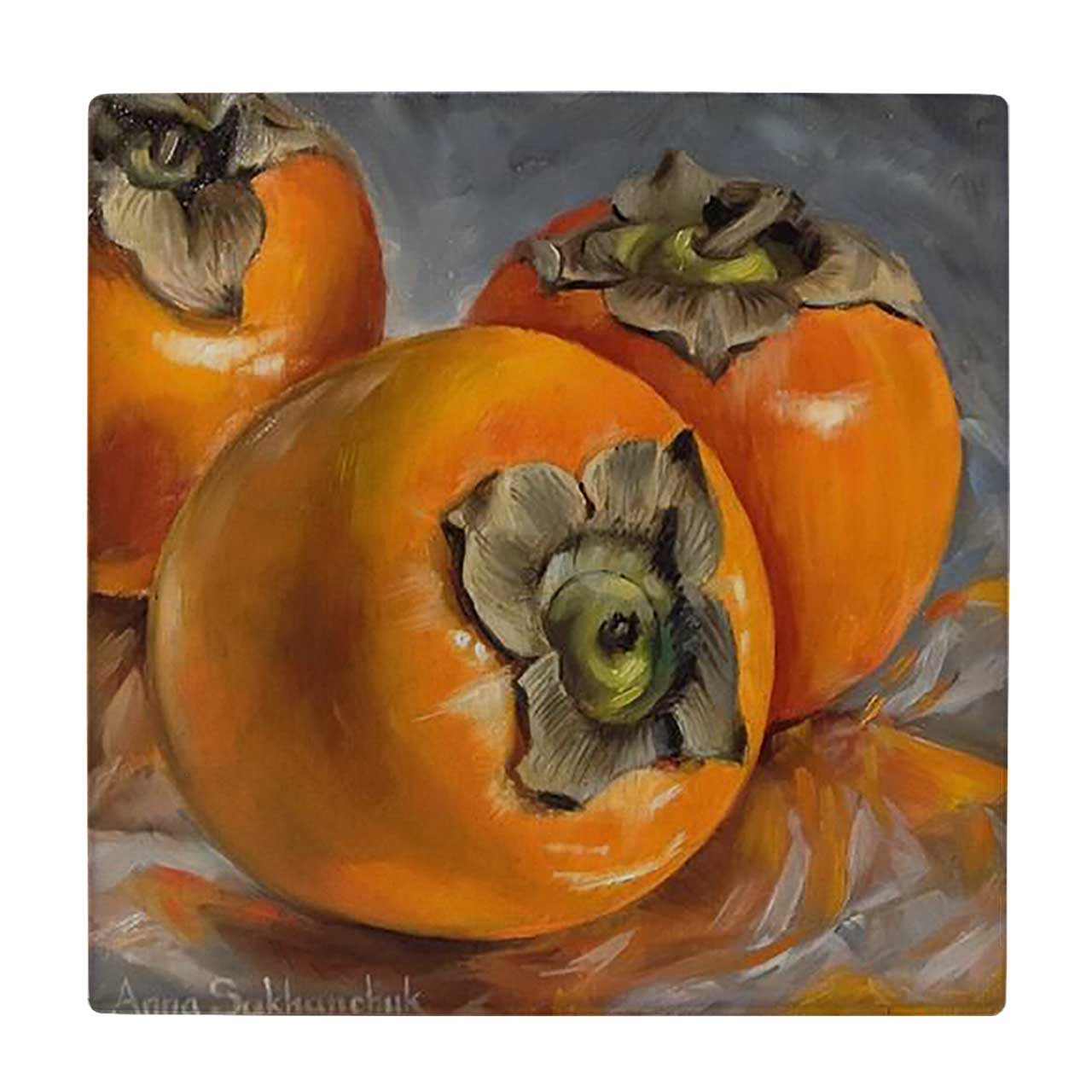 کاشی کارنیلا طرح نقاشی خرمالو کد wkk1033