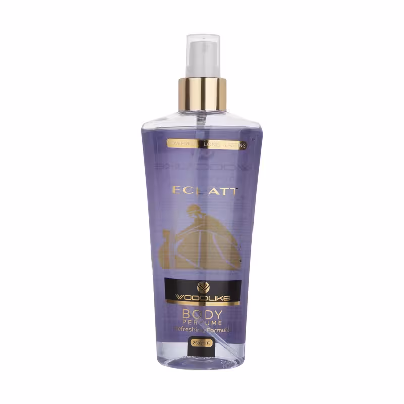 بادی اسپلش زنانه وودلایک مدل اکلت Eclatt | حجم 250ml