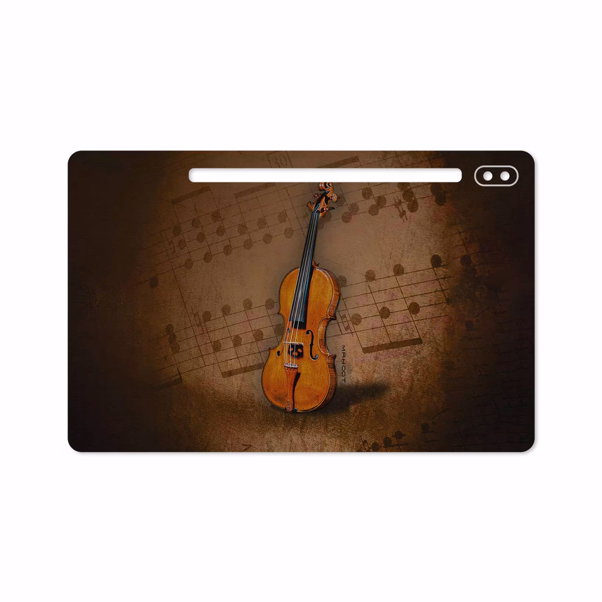 برچسب پوششی ماهوت مدل Violin-Instrument مناسب برای تبلت سامسونگ Galaxy Tab S6 2019 SM-T860