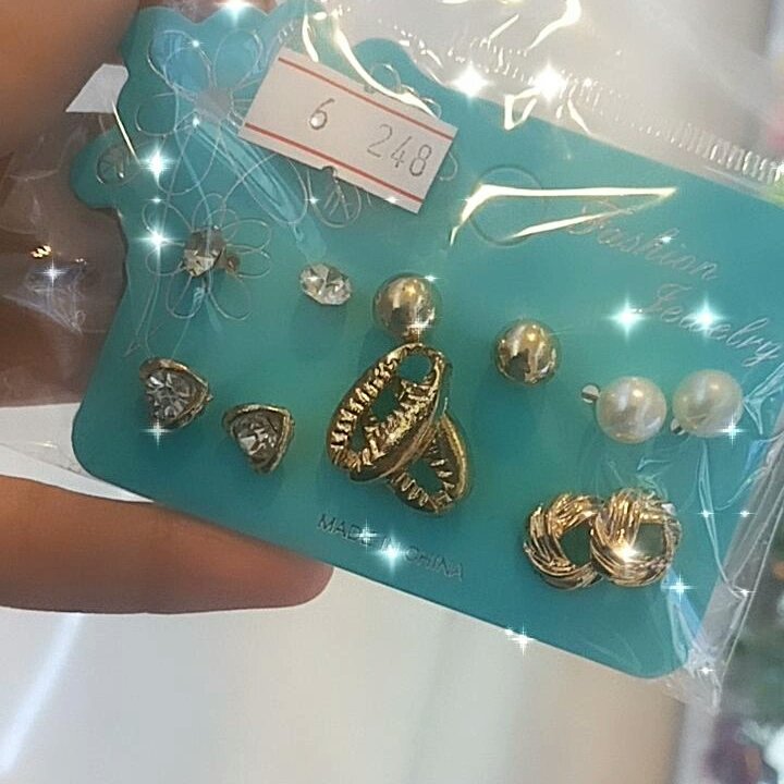 گوشواره شش تا باهم
