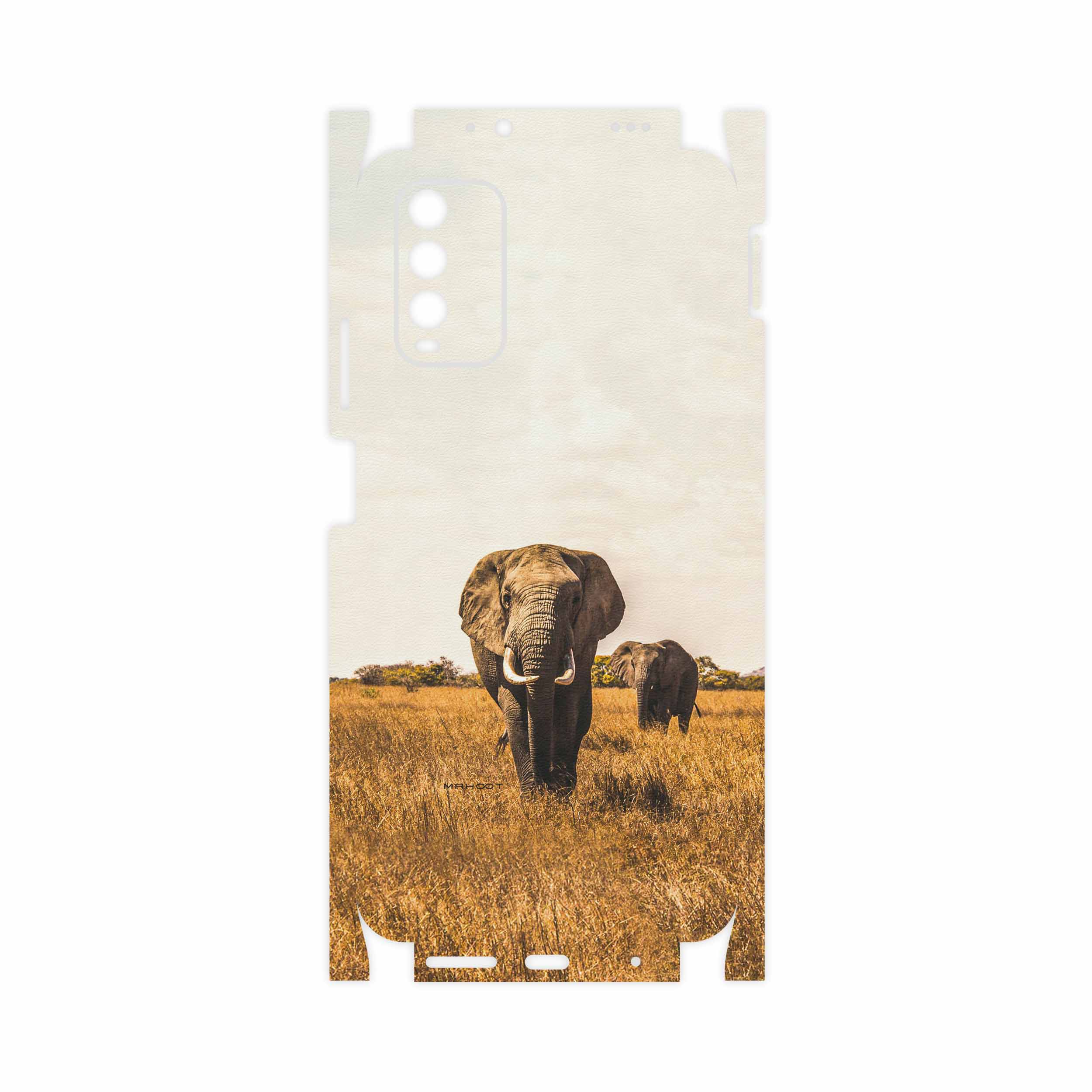 برچسب پوششی ماهوت مدل Elephant-FullSkin مناسب برای گوشی موبایل شیائومی Redmi 9T
