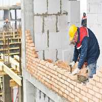 خرید و دانلود عکس Construction mason worker bricklayer کد 13843 | پیک فاکس | Pic Fox