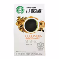 قهوه فوری کلمبیا مدیوم روست 50 عدد استارباکس - starbucks