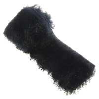 نوار یراق خز سرمه ای مدل Y5005 طول 2 متر