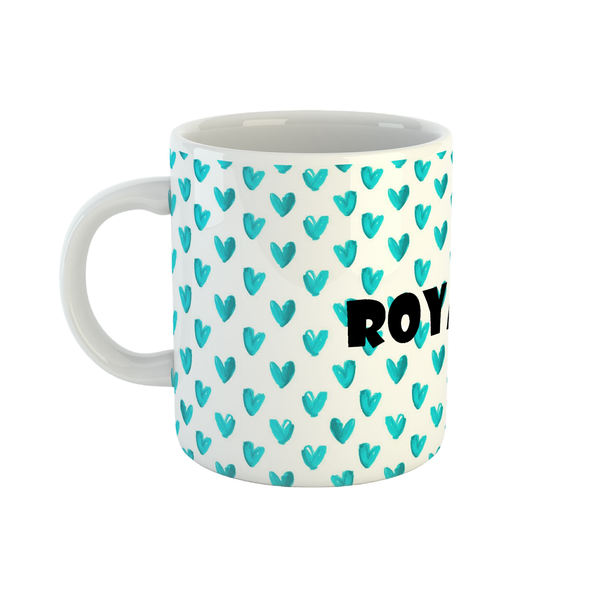 ماگ طرح اسم رویا مدل قلب کد 751