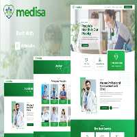 دانلود کیت تمپلیت پزشکی Medisa برای المنتور