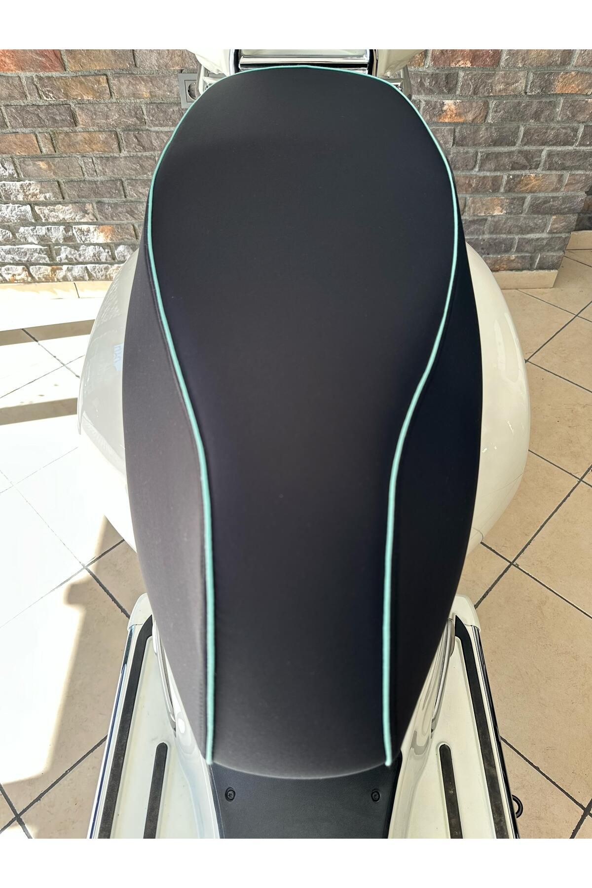 روکش زین موتورسیکلت برند لوکس GTS صندلی و Y با هدیه اصلی BUFF Vespa