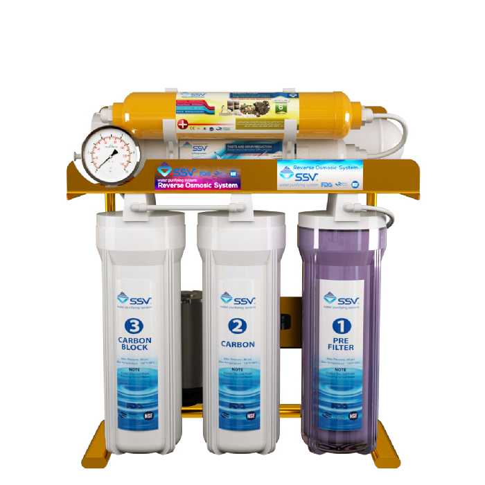 دستگاه تصفیه کننده آب اس اس وی مدل MaxGold X600