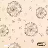 ملحفه آدنو مدل Dandelion کد IR119 یک نفره سایز 140x240 سانتی متر