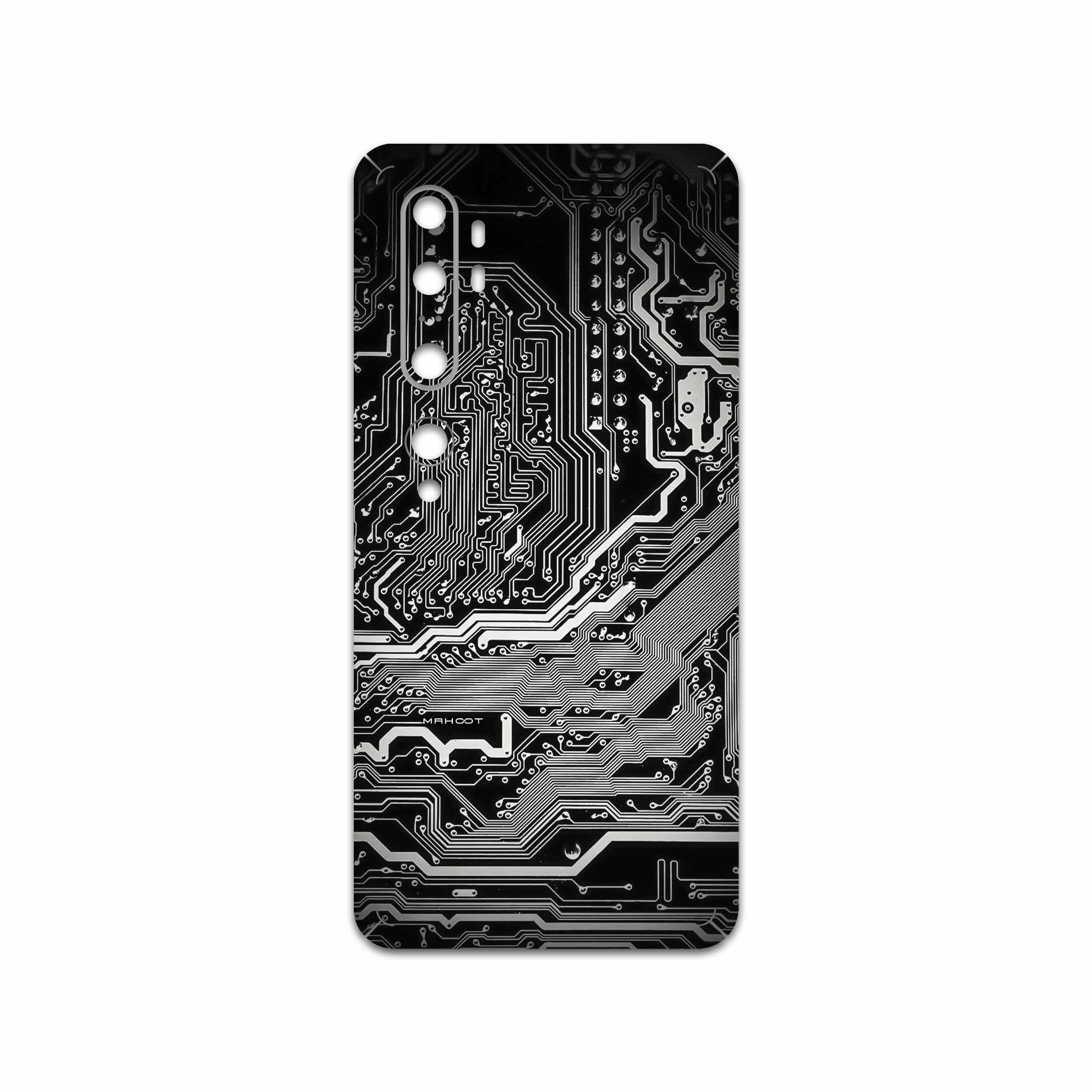 برچسب پوششی ماهوت مدل Black Printed Circuit Board مناسب برای گوشی موبایل شیائومی Mi Note 10 Pro