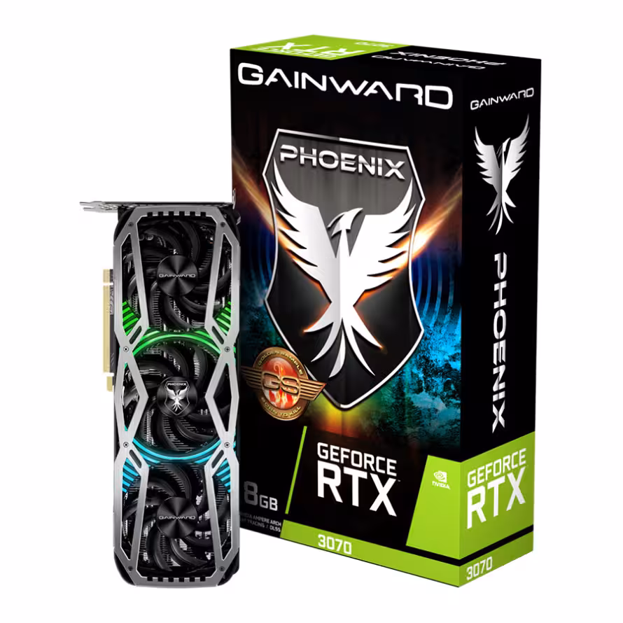 کارت گرافیک گینوارد GeForce RTX 3070 Phoenix GS V1 8GB LHR