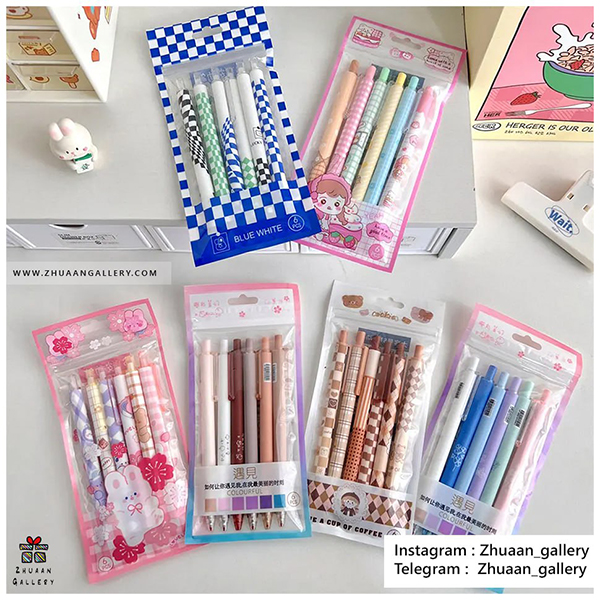 خودکار فشاری COLOURFUL Pen فانتزی
