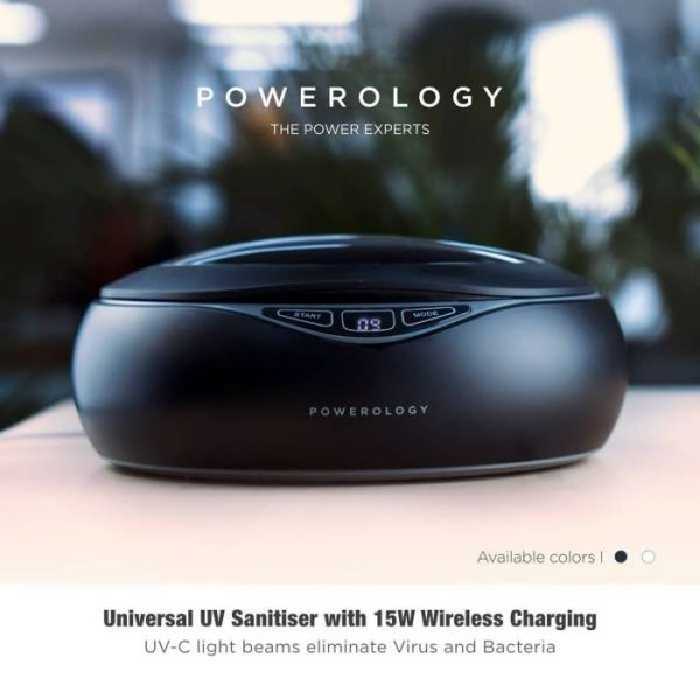 دستگاه ضد عفونی کننده گوشی موبایل پاورولوجی مدل P15WLUV