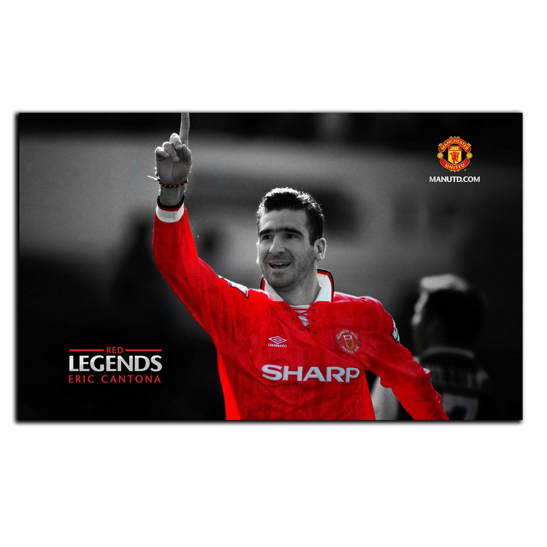 تابلو شاسی بکلیت طرح بازیکن فوتبال اریک کانتونا تیم منچستر یونایتد مدل SH-S6605