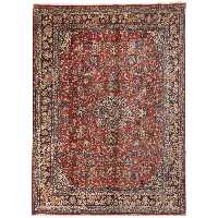 فرش قدیمی دستباف ده متری سی پرشیا کد 187304