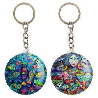 جاکلیدی خندالو مدل نقاشی انتزاعی کد 53155311 مجموعه 2 عددی