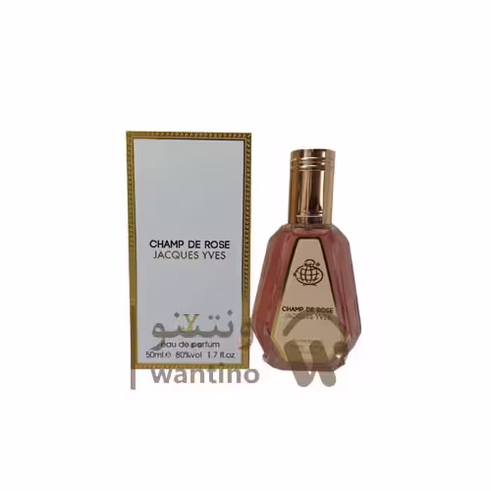 عطر ادکلن زنانه لویی ویتون رز دس ونتس فراگرنس ورد کمپ د رز ژاک ایو (Fragrance World Louis Vuitton Rose Des Vents) 50 میل
