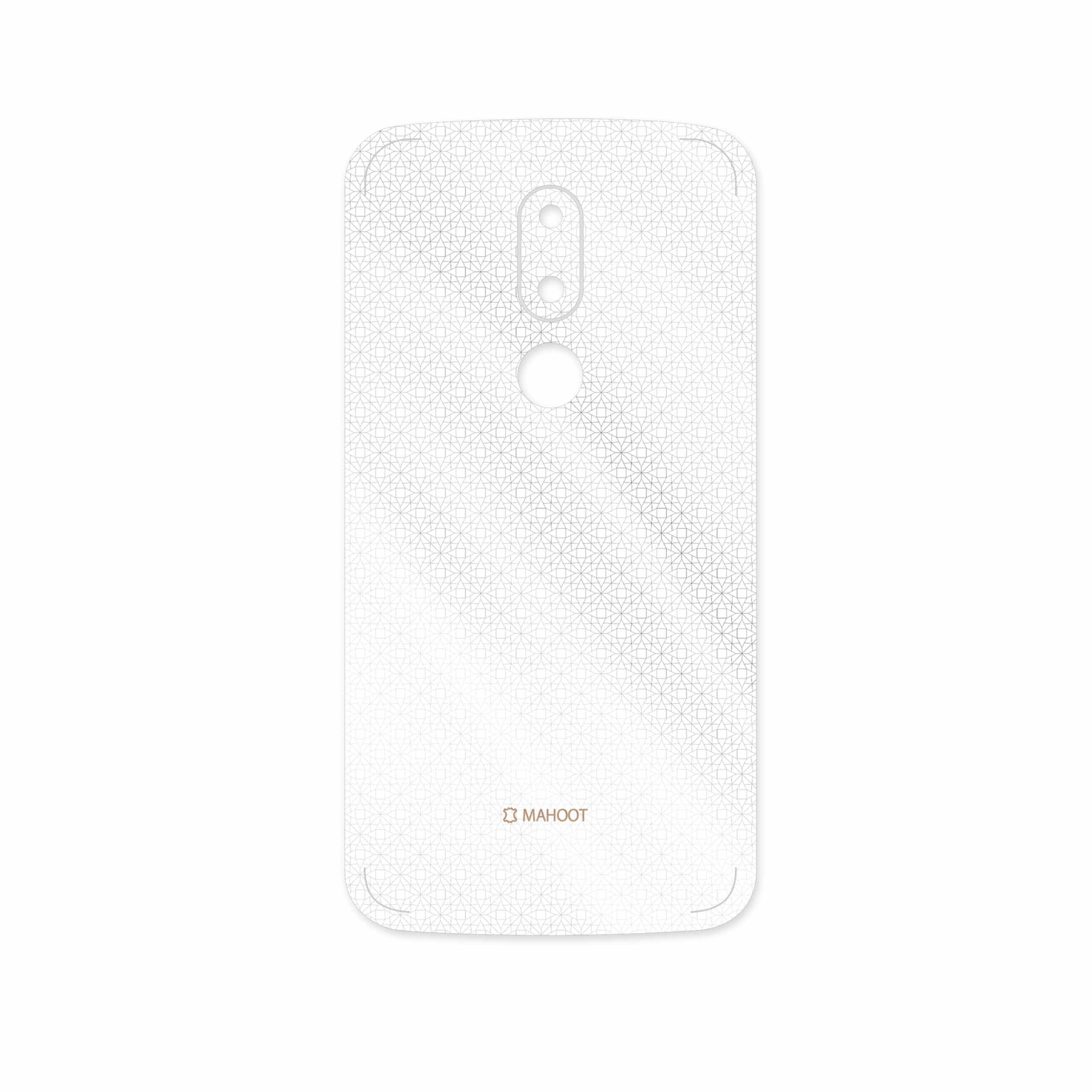 برچسب پوششی ماهوت مدل Gloss Transparent مناسب برای گوشی موبایل موتورولا Moto M