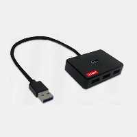 هاب 4 پورت لنوو Lenovo X1-04A 4Ports USB30 Hub طول 50 سانتی متر