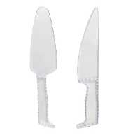 ست کارد و کفگیر سرو کیک کد 0020 مجموعه 2 عددی