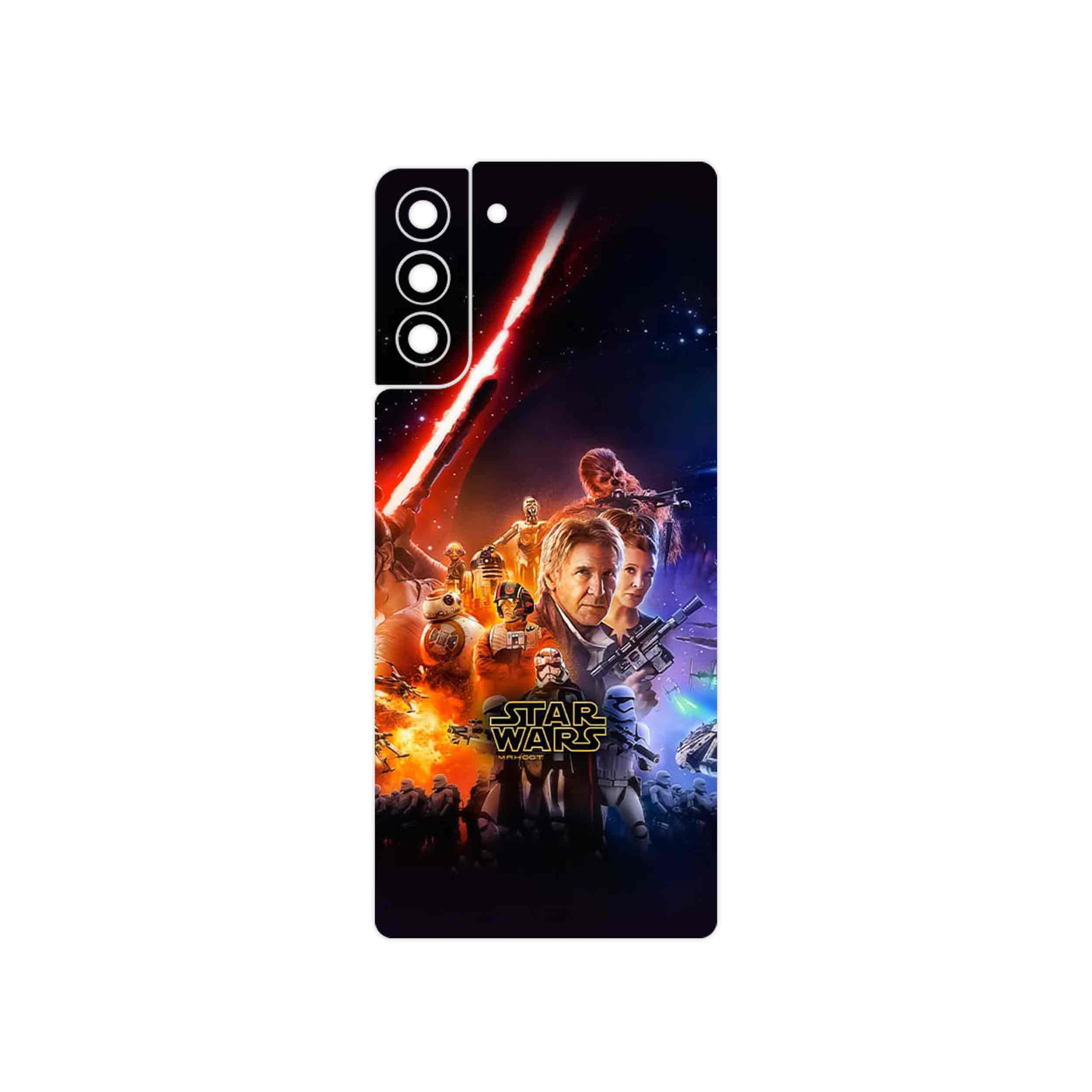 برچسب پوششی ماهوت مدل Star Wars مناسب برای گوشی موبایل سامسونگ Galaxy S21 Plus 5G