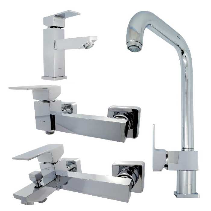 ست شیرآلات کلار مدل فلت 