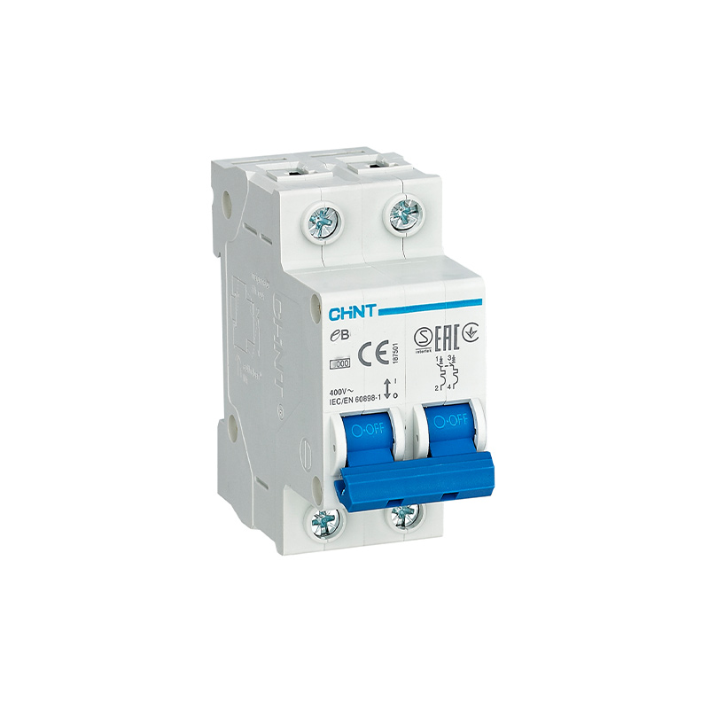 کلید مینیاتوری دوپل 25 آمپر چانت مدل EB-B25-45K-2P