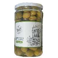 زیتون باهسته شیشه 700 گرم تالو