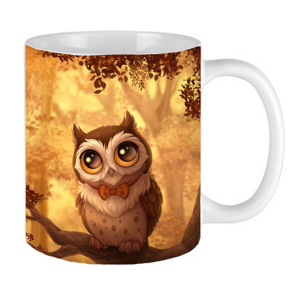 ماگ طرح جغد مدل joghd03