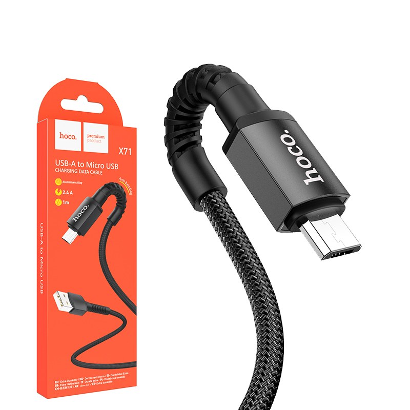 کابل شارژر کنفی هوکو مدل X71 MICRO 1M