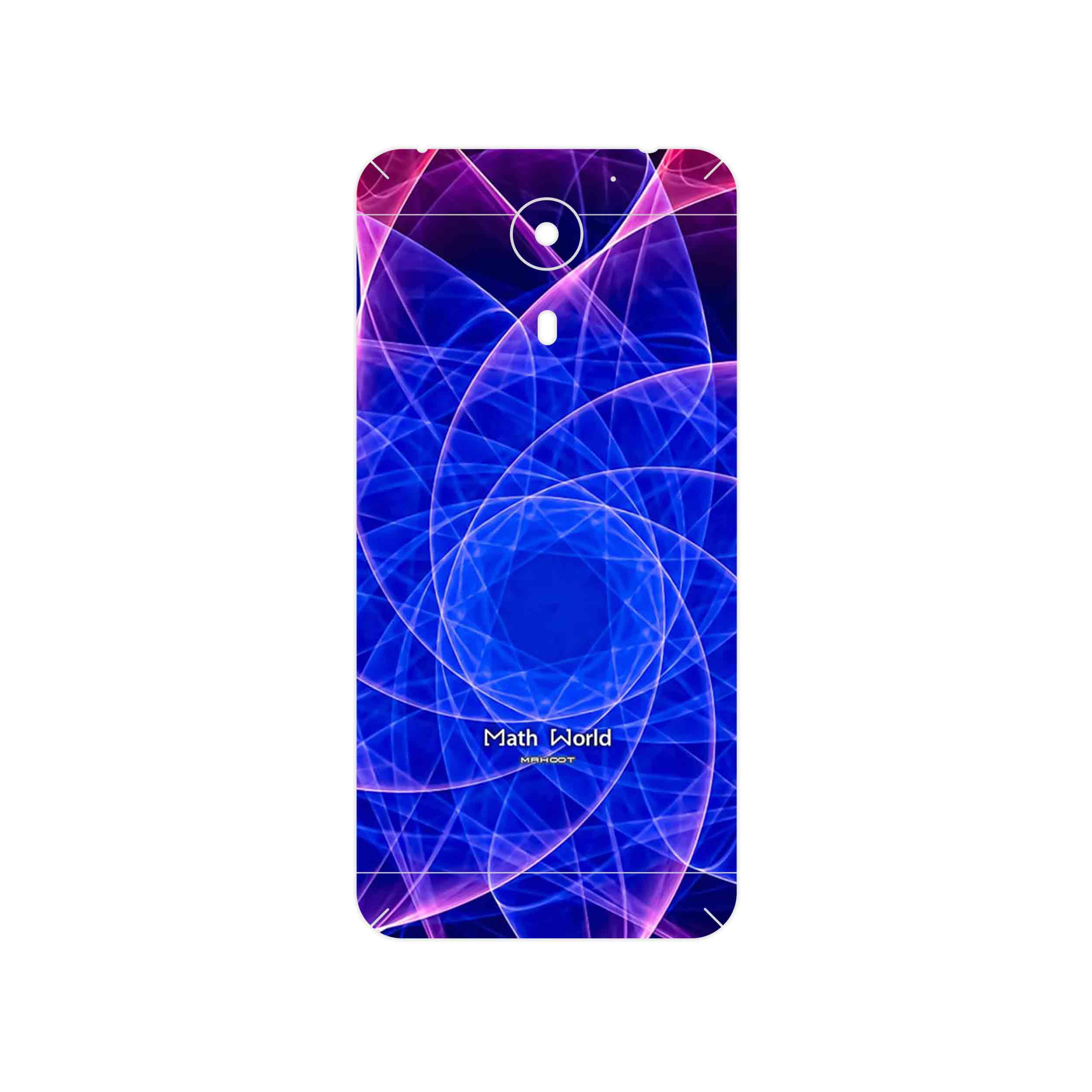 برچسب پوششی ماهوت مدل Mathematical Geometric Shape 9 مناسب برای گوشی موبایل یومی Plus