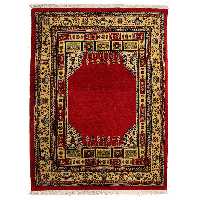 فرش دستباف سه متری مدل کف ساده کد 4103305