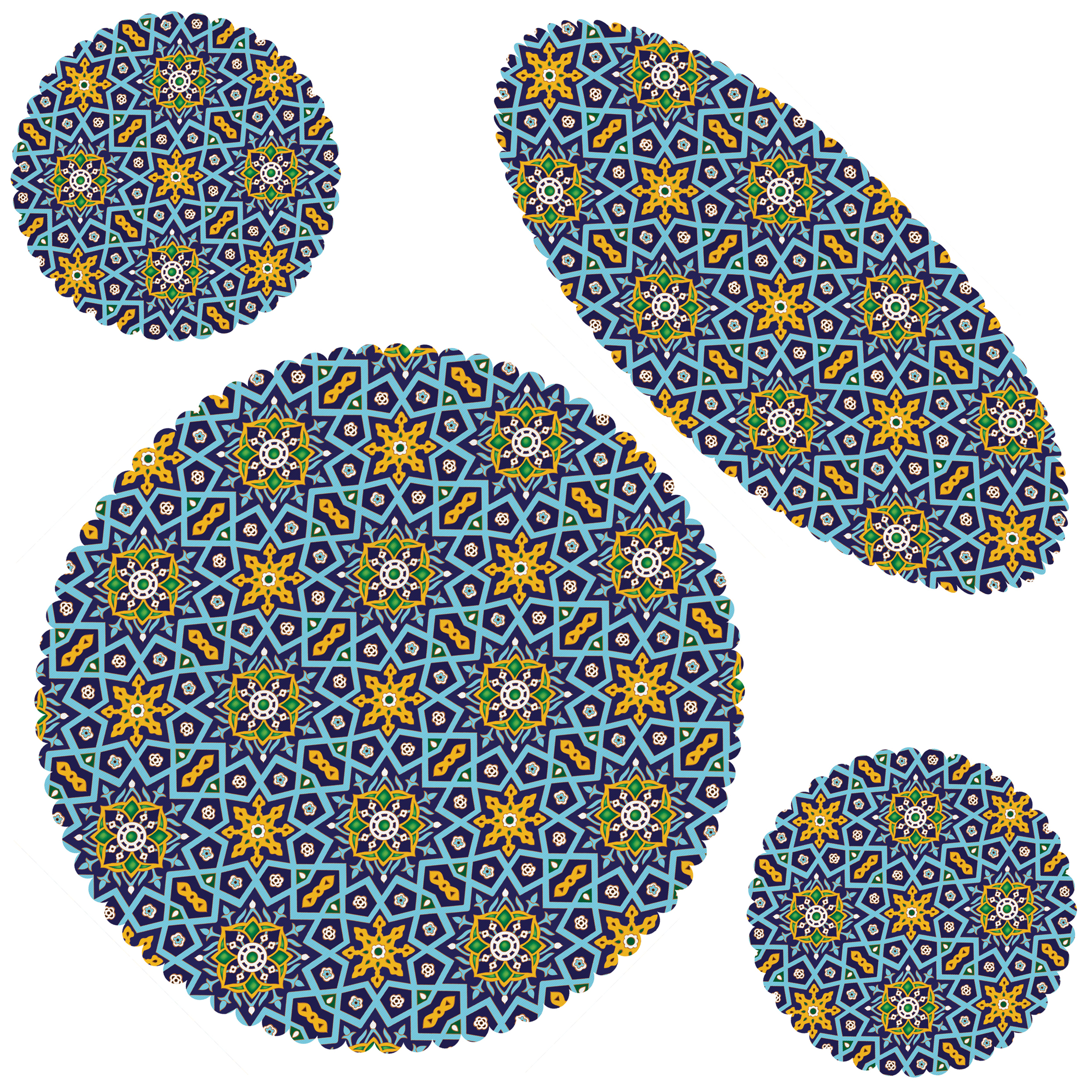 ست رومیزی 4 تکه مدل S32-42405