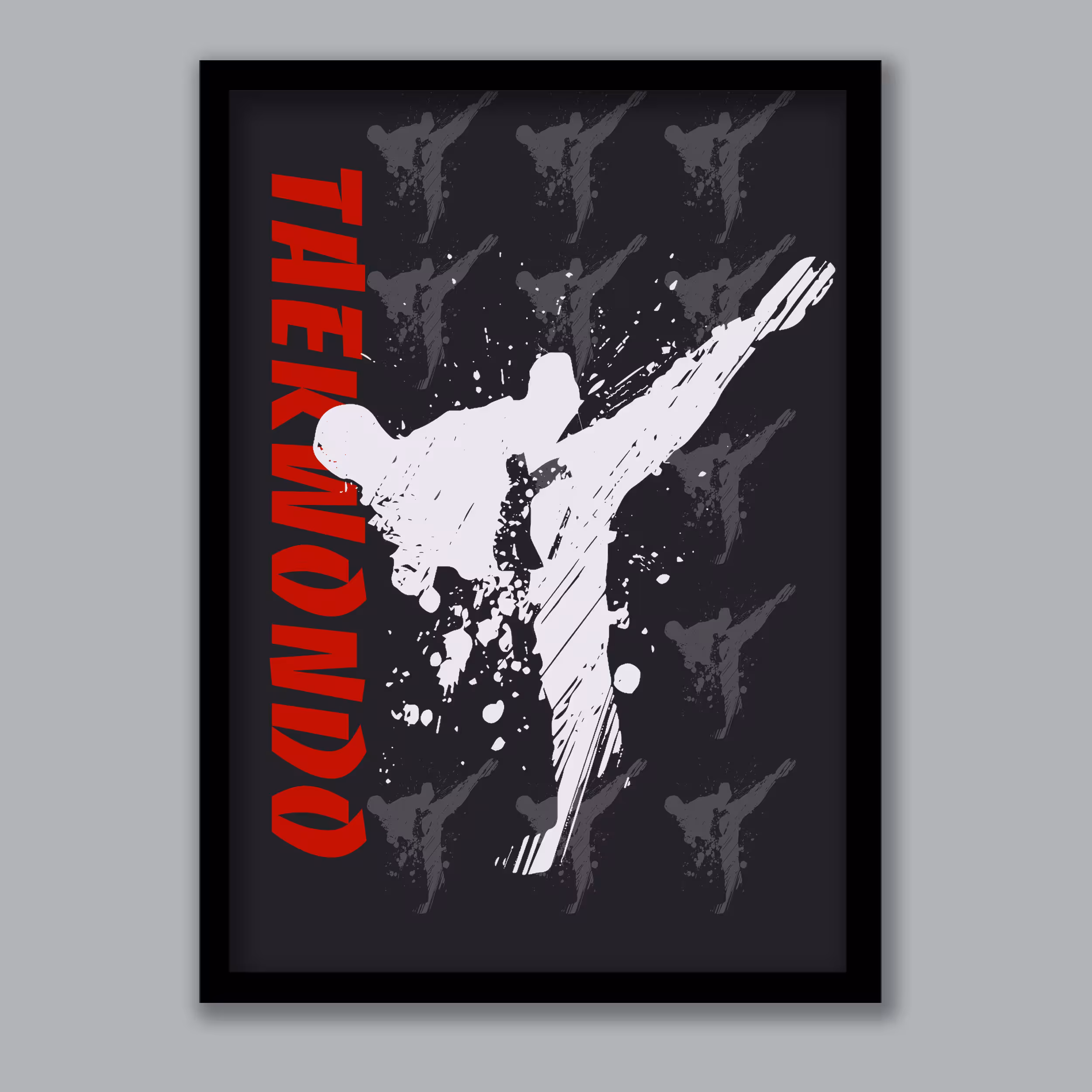 تابلو مدل تکواندو Taekwondo کد LA-G10203